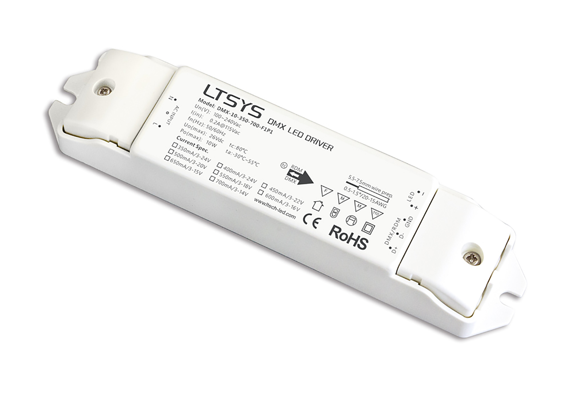 DMX Constant Current Drivers LTECH DMX Driver